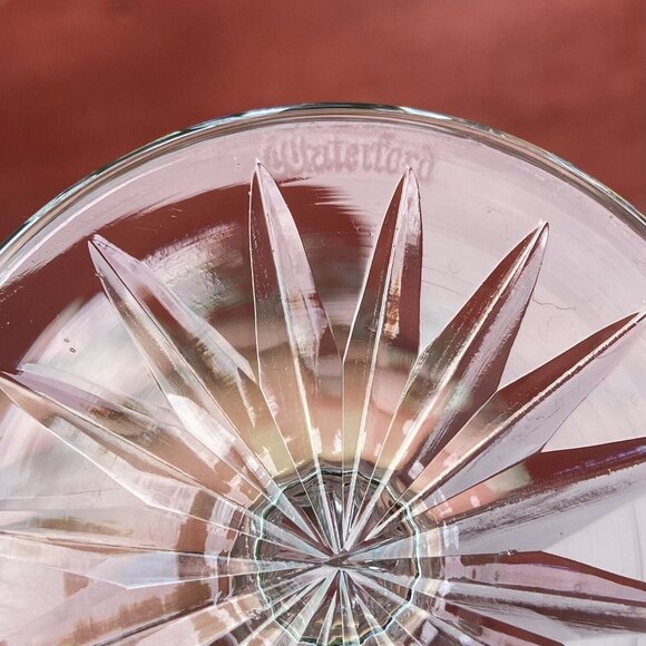 Set Of 4 Vtg Waterford Lead Crystal Glengarriff 6.5” Claret Wine Goblets - Picture 4 of 4